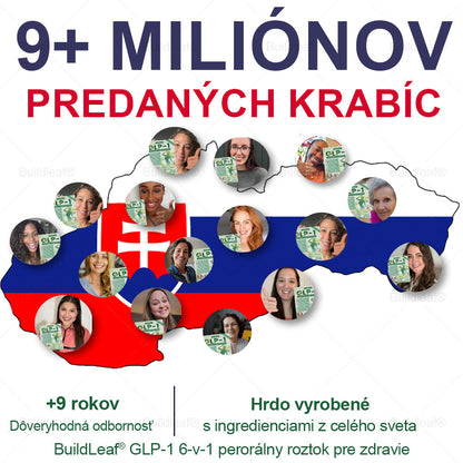💕BuildLeaf® GLP-1 6-v-1 Fit & Vital Perorálny Roztok ✅ (Len raz denne, viditeľné zmeny už za 7 dní) Pre obezitu, kardiovaskulárne ochorenia, cukrovku, spánkové apnoe, zdravie čriev, problémy s kĺbmi a ďalšie