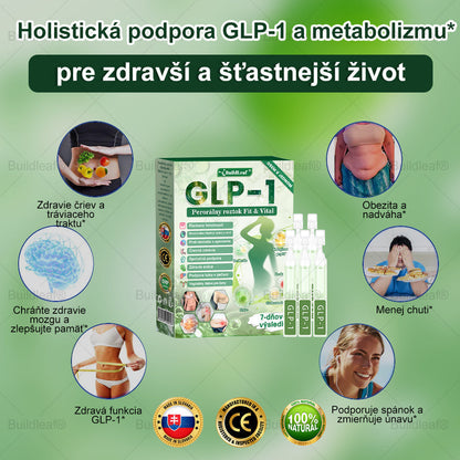 💕BuildLeaf® GLP-1 6-v-1 Fit & Vital Perorálny Roztok ✅ (Len raz denne, viditeľné zmeny už za 7 dní) Pre obezitu, kardiovaskulárne ochorenia, cukrovku, spánkové apnoe, zdravie čriev, problémy s kĺbmi a ďalšie